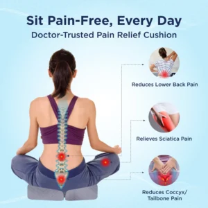 Sit Pain-Free, Every Day with Targeted Support