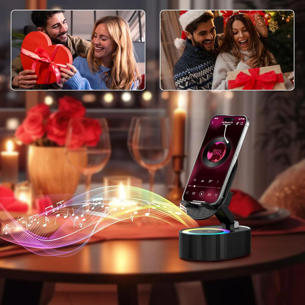 Wireless Charging Phone Stand with Built-in Bluetooth Speaker - Image 10