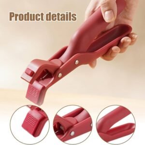 Silicone Jar Gripper Clip – Non-Slip Lid Opener for Tight Jars and Bottles