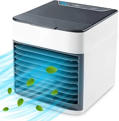 Portable Mini Air Cooler Fan with Water Tank and Adjustable Cooling - Image 2
