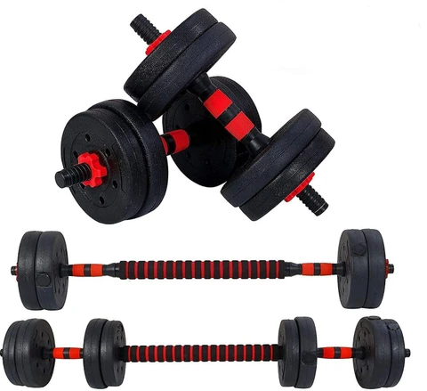 Adjustable Dumbbell and Barbell Set for Home Gym