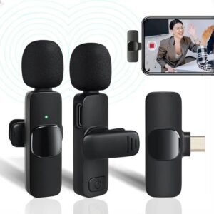 Wireless Clip-On Lavalier Microphone