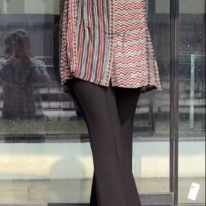 Fashion Floor India Boho Grid Ajrakh Print Multi-Pattern Shirt