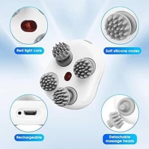 Rechargeable Silicone Scalp Massager
