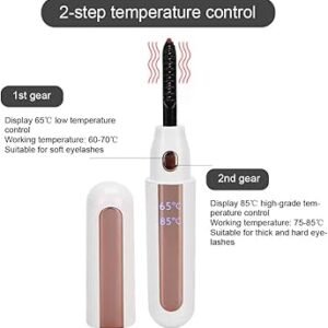 Heated Eyelash Curler with Digital Display
