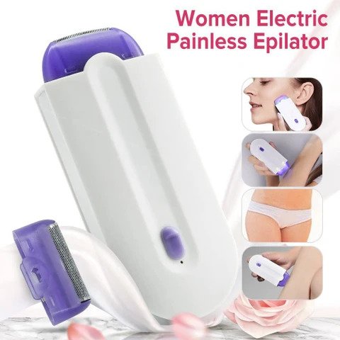 Portable Electric Hair Removal Device for Face and Body - Image 3