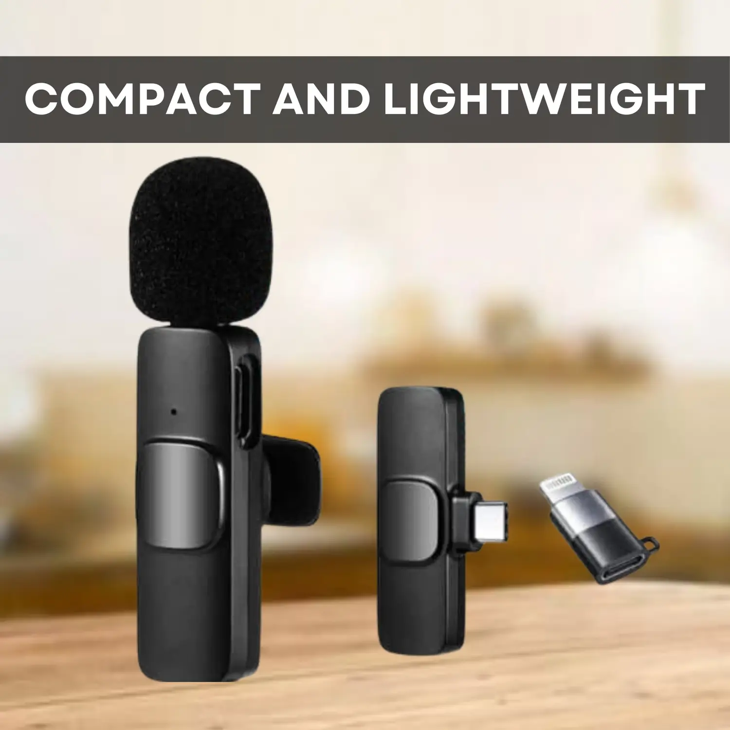 Wireless Clip-On Lavalier Microphone - Image 2