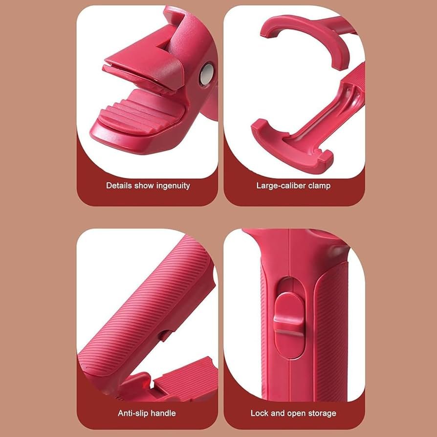 Silicone Jar Gripper Clip – Non-Slip Lid Opener for Tight Jars and Bottles - Image 4