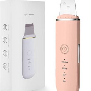 Ultrasonic Ion Skin Scrubber – Deep Pore Facial Cleaner & Lifting Device