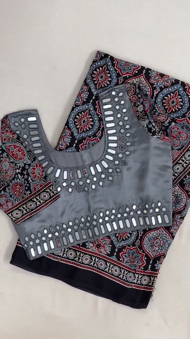 Ajrakh Cotton 0310 Ambe Salwar Suits Manufacturer India - Image 3