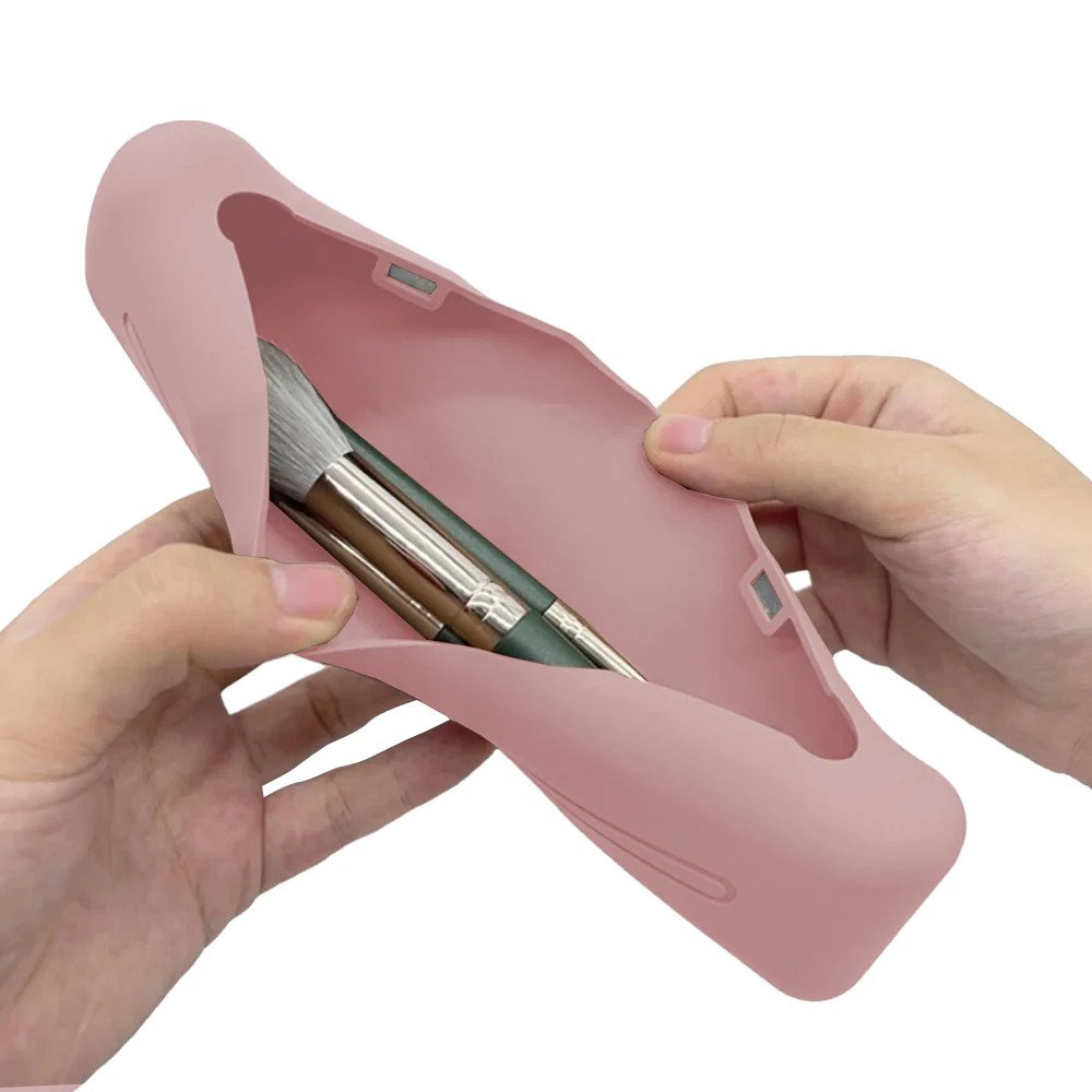 Large Capacity Silicone Makeup Brush Holder - Image 5