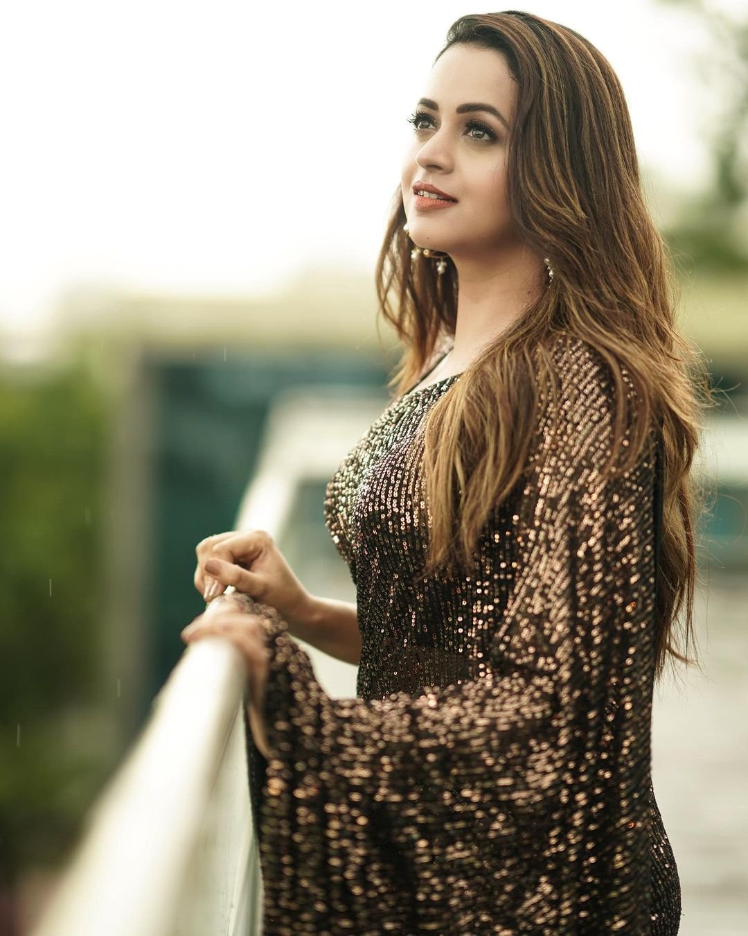 Black Color Sequence Embroidery Work Beautiful Georgette Saree