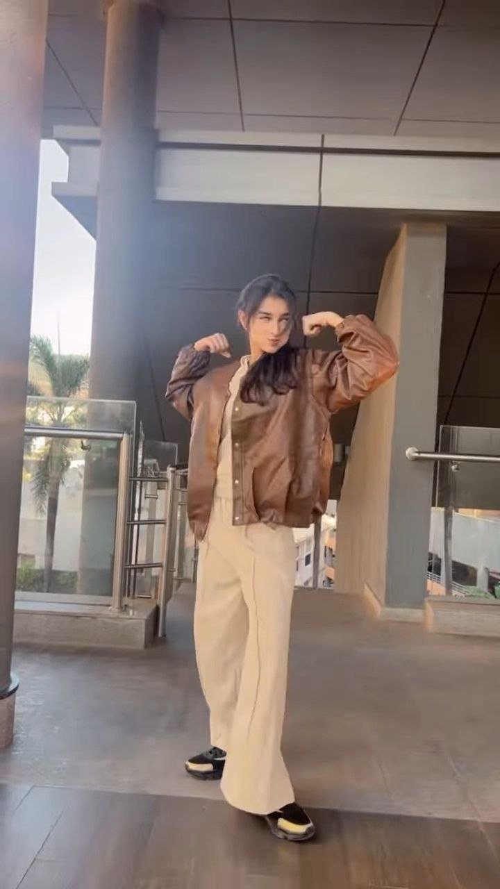 Beige Relaxed Fit Co-Ord Set - Image 3