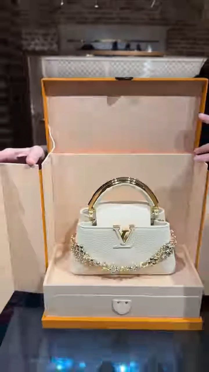 Elegant Mini Top-Handle Handbag with Decorative Chain - Image 2